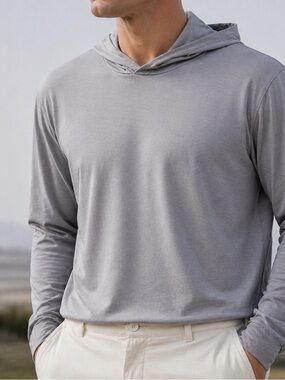 G/Fore Performance Hooded Sun Shirt Large Golfcore Luxury Pullover Fishing